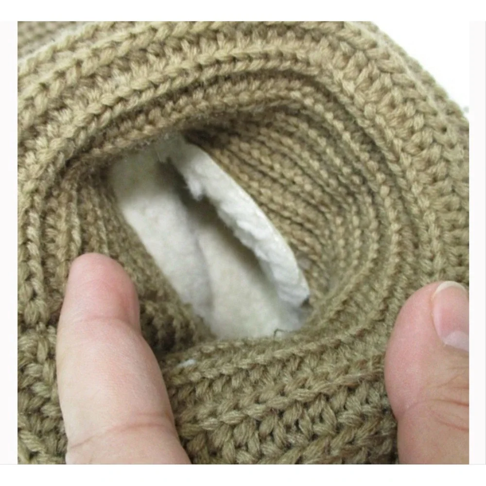 NEW Knit BOOTS Ginger Snaps‎ Fits Magnolia & Vine Size 7 Beige